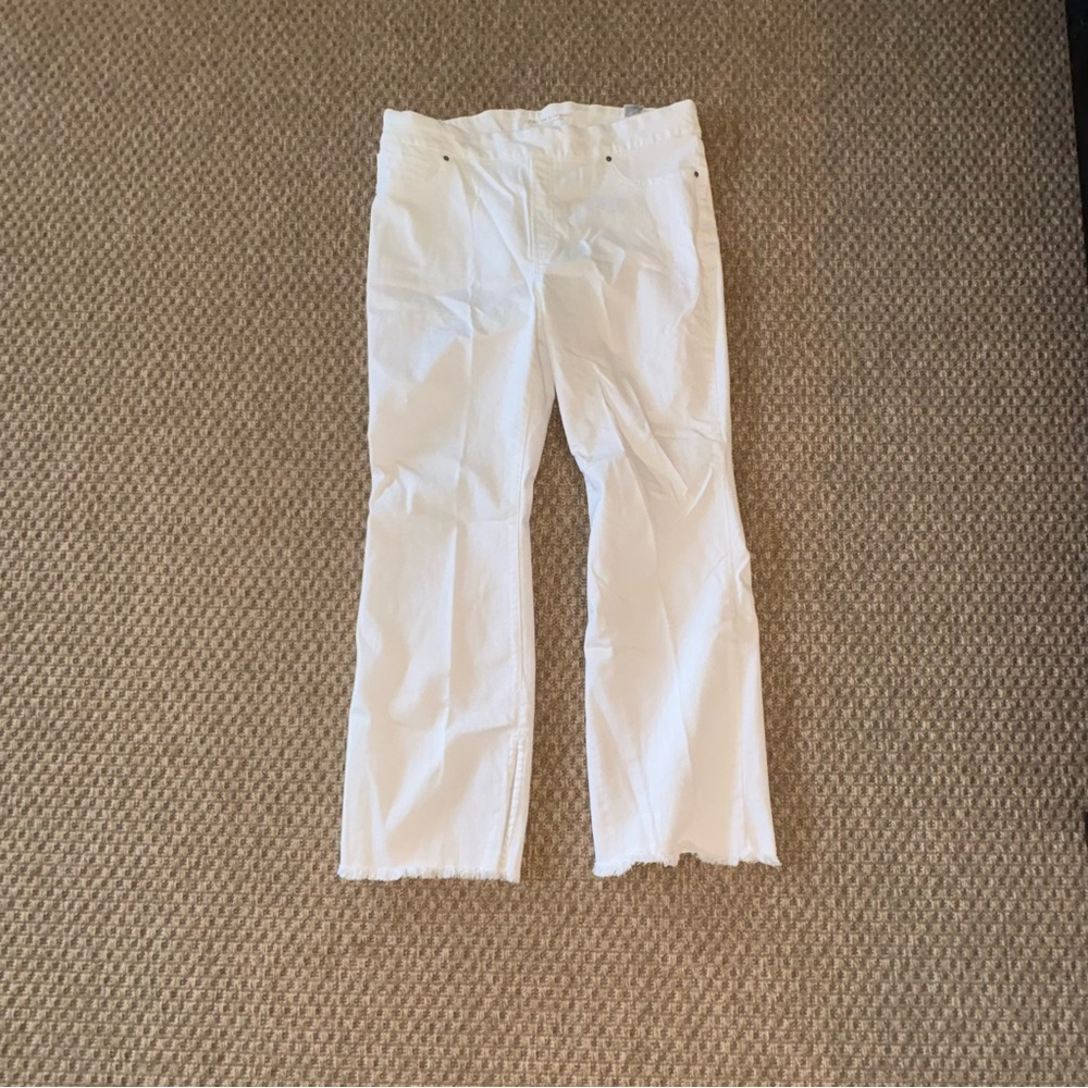Chico's White Boot Jeans